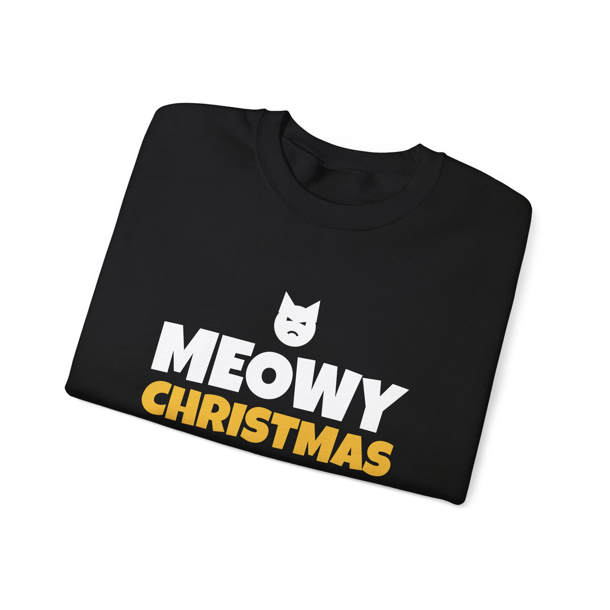 Meowy Christmas Cat Sweatshirt