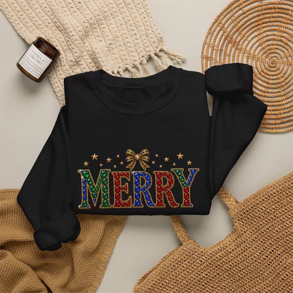 Merry & Bright Jewel Sweatshirt