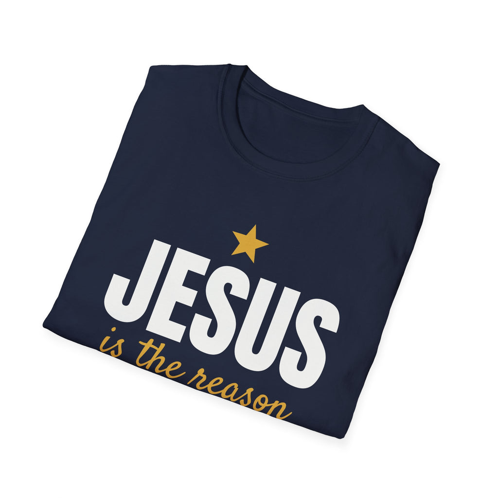 Jesus Is the Reason for the Season Christian Christmas T-Shirt Faith Gift Tee – Gifted Porch