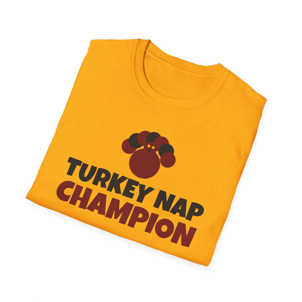 Turkey Nap Champion Funny Thanksgiving T-Shirt – Gifted Porch, view 15