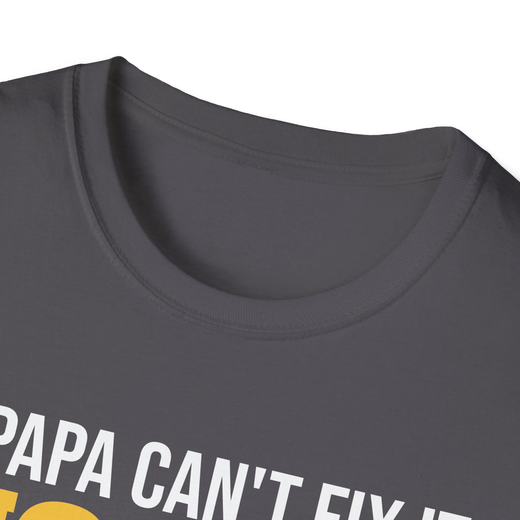 If Papa Can't Fix It No One Can T-Shirt Funny Grandpa Handyman Gift Tee – Gifted Porch