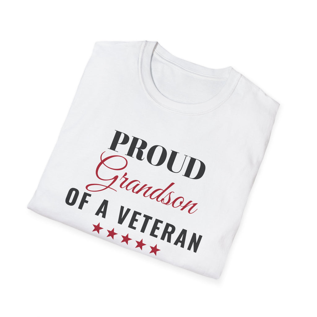 Proud Grandson Of A Veteran T-Shirt – Gifted Porch, view 5
