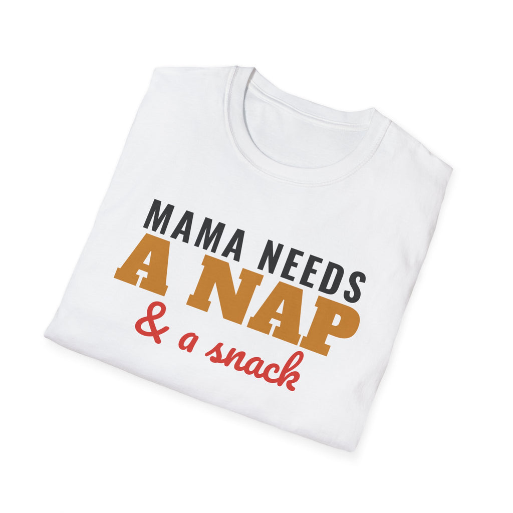 Mama Needs A Nap And A Snack Funny Mom T-Shirt – Gifted Porch, view 5