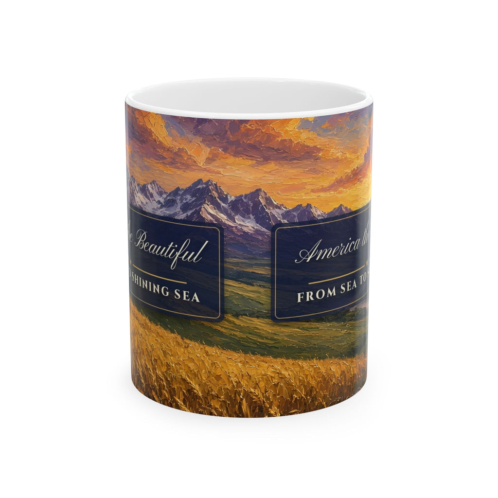 America the Beautiful Mug