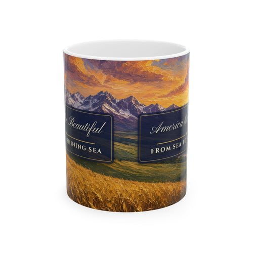 America the Beautiful Mug