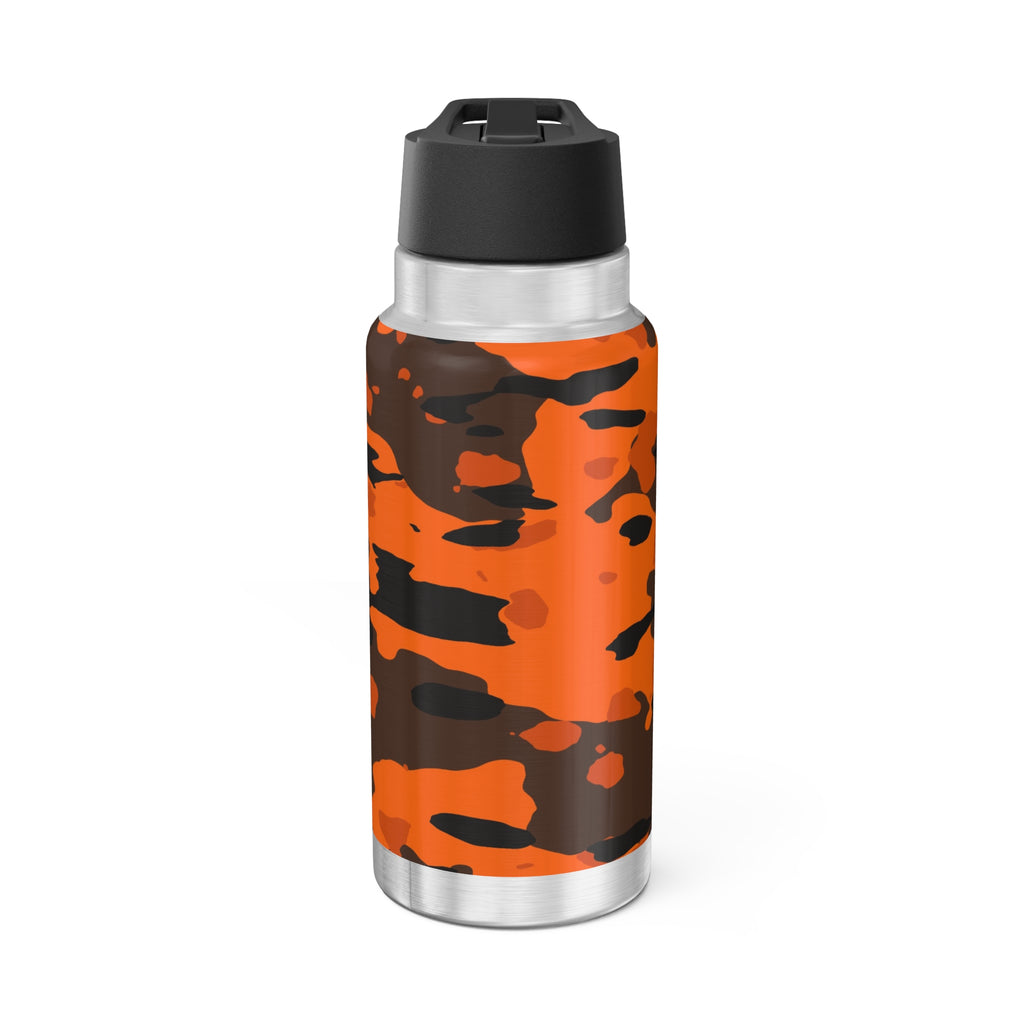 Blaze Orange Camo 32oz Tumbler