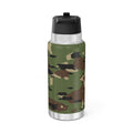 Woodland Camo 32oz tumbler – hunting tumbler by Gifted Porch