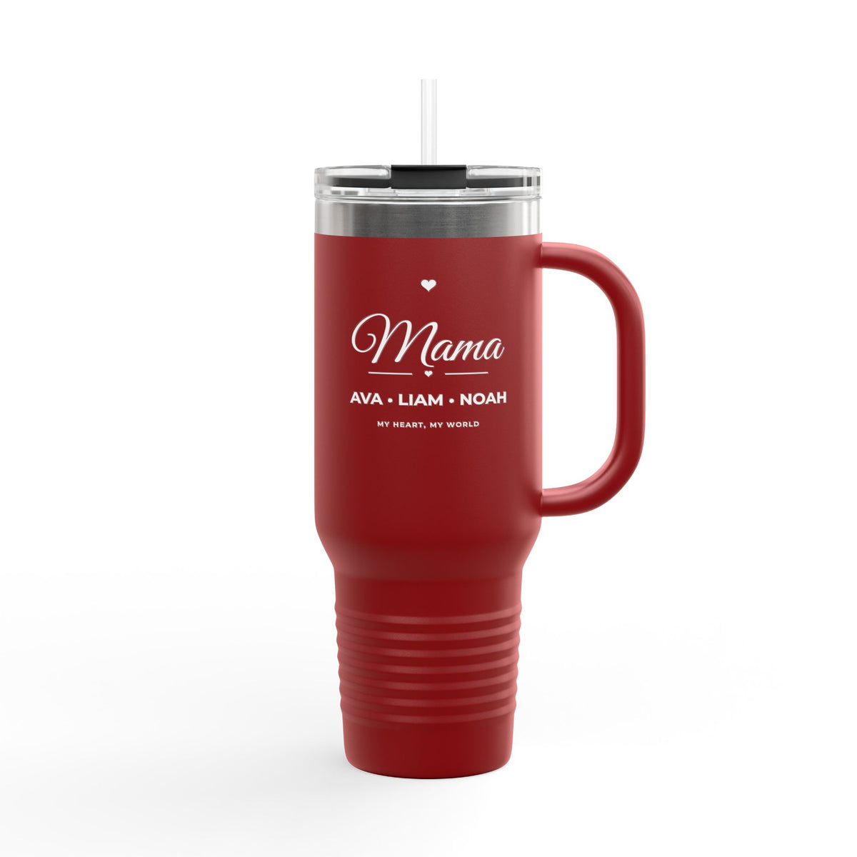 Mama Kids Names Custom 40oz Tumbler