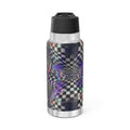 Holo Warp 32oz tumbler – abstract art insulated tumbler by Gifted Porch