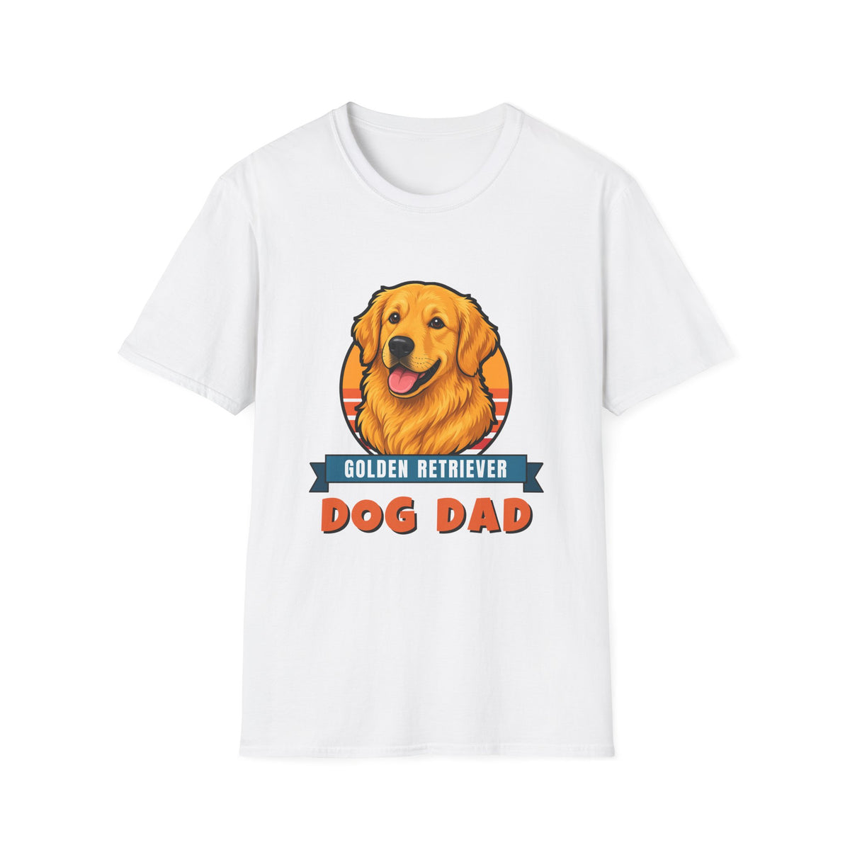 Golden Retriever Dog Dad Shirt