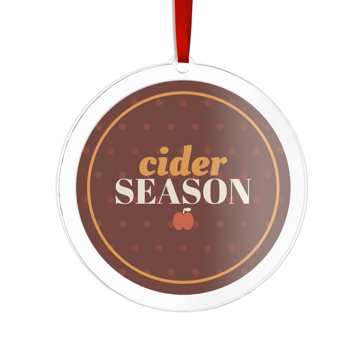 Cider Season Acrylic Ornament