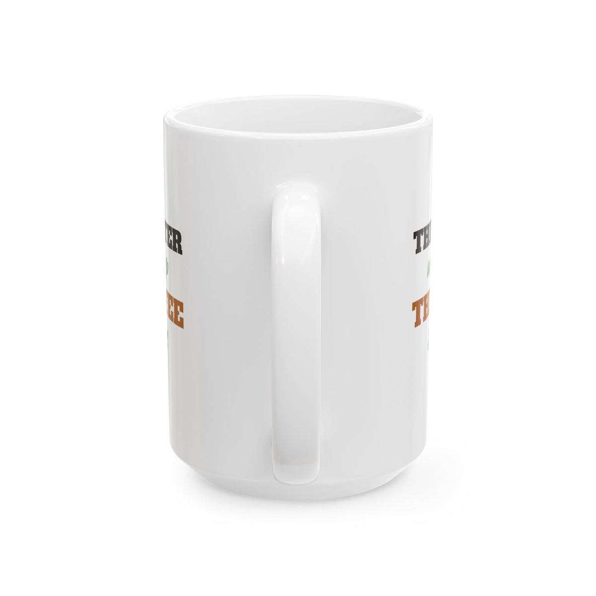 Rooster Woke Me Coffee Saved Me Funny Farm Mug – Gifted Porch, view 6