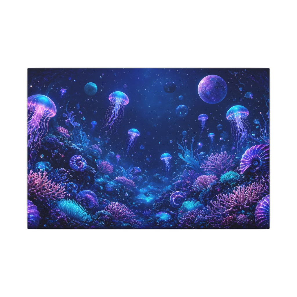 Cosmic Ocean Abstract canvas wall art – abstract canvas wall art by Gifted Porch