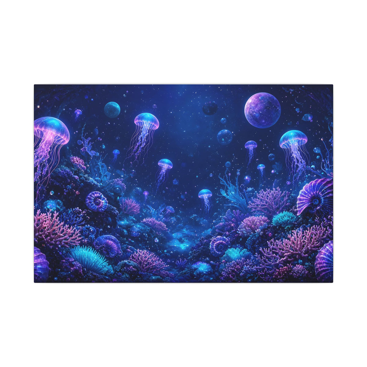 Cosmic Ocean Abstract canvas wall art – abstract canvas wall art by Gifted Porch
