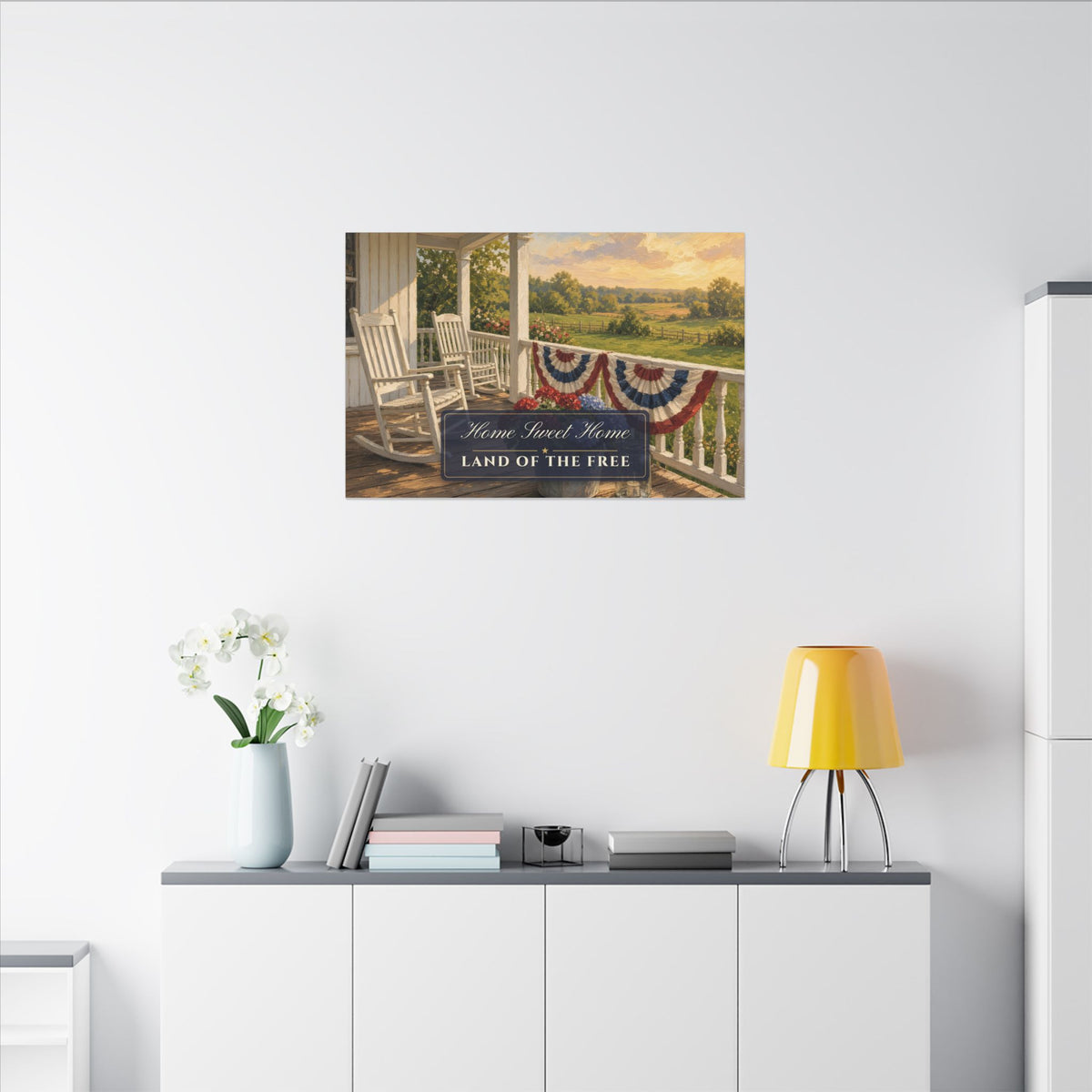 Americana Porch Canvas