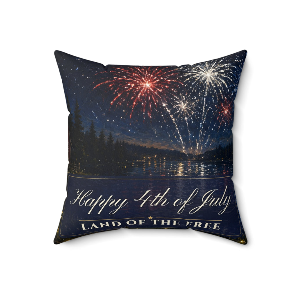 Happy 4th of July Pillow