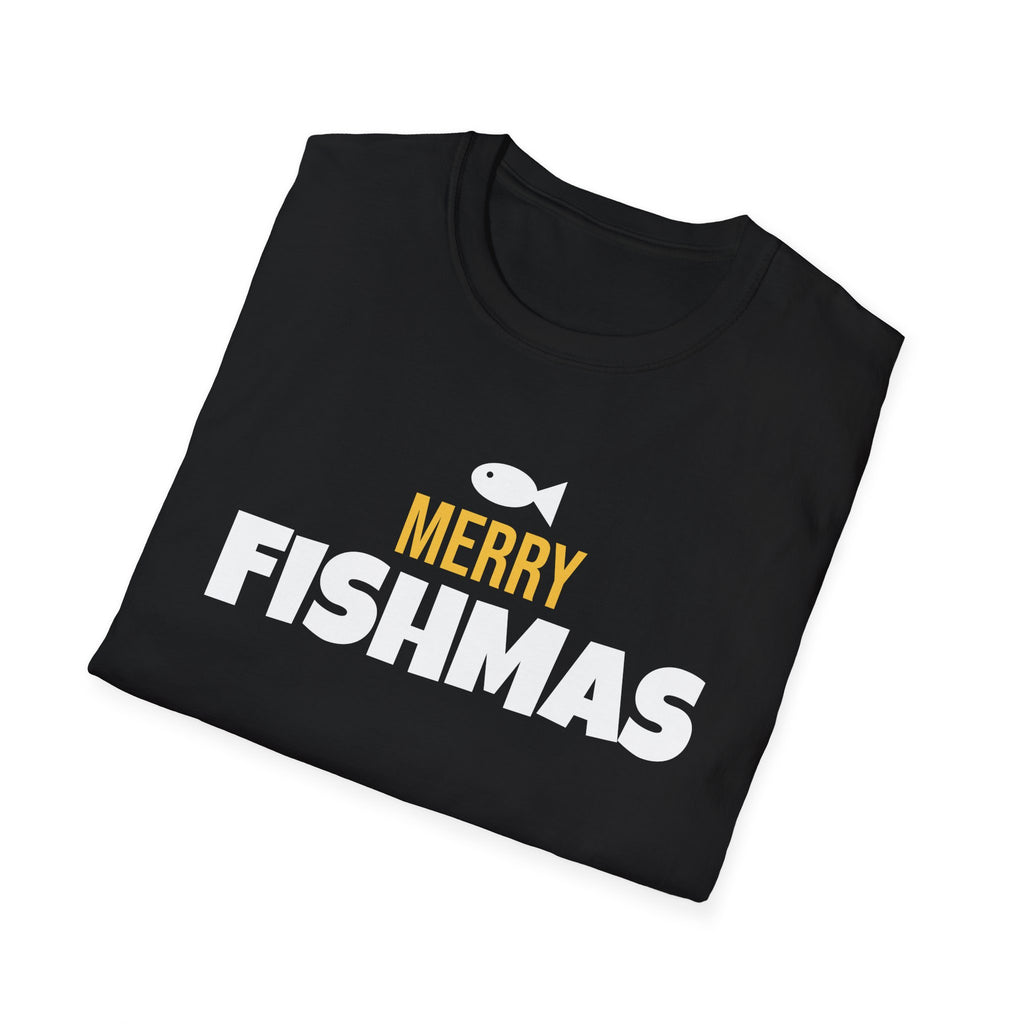 Merry Fishmas Funny Fishing Christmas T-Shirt Fisherman Holiday Gift Tee – Gifted Porch