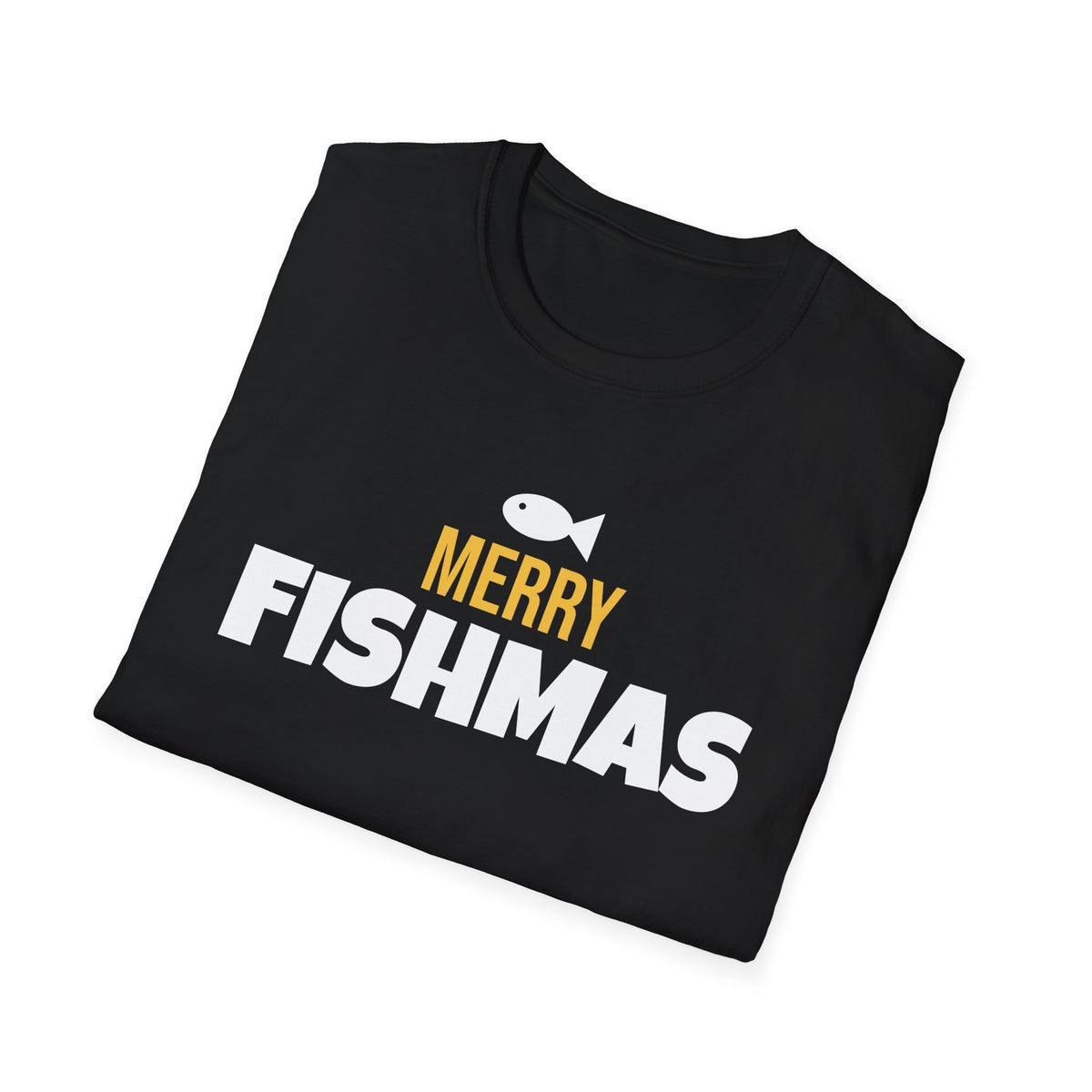 Merry Fishmas Funny Fishing Christmas T-Shirt Fisherman Holiday Gift Tee – Gifted Porch
