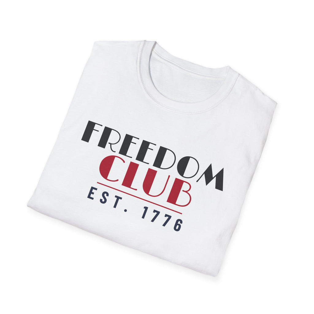Freedom Club Est 1776 Vintage Patriotic T-Shirt – Gifted Porch, view 5