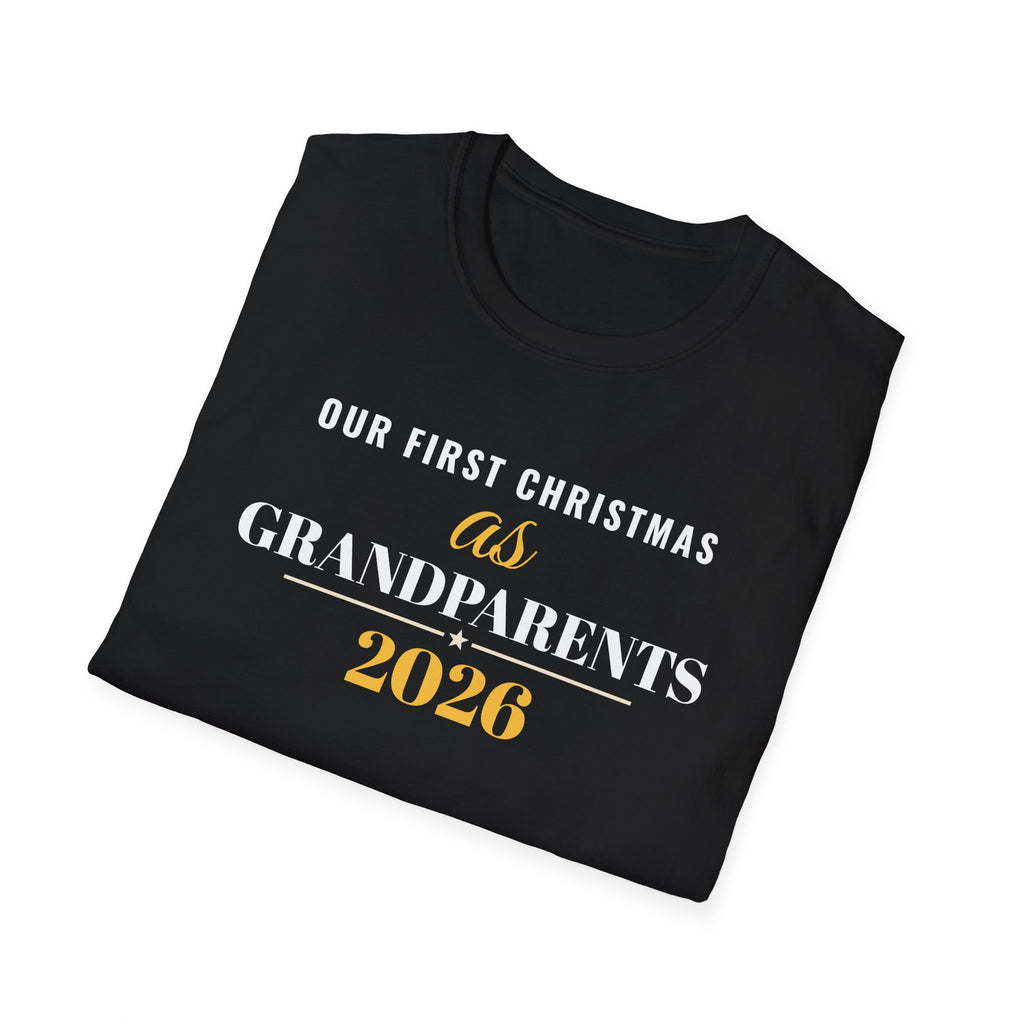 Our First Christmas As Grandparents 2026 T-Shirt – Gifted Porch, view 10