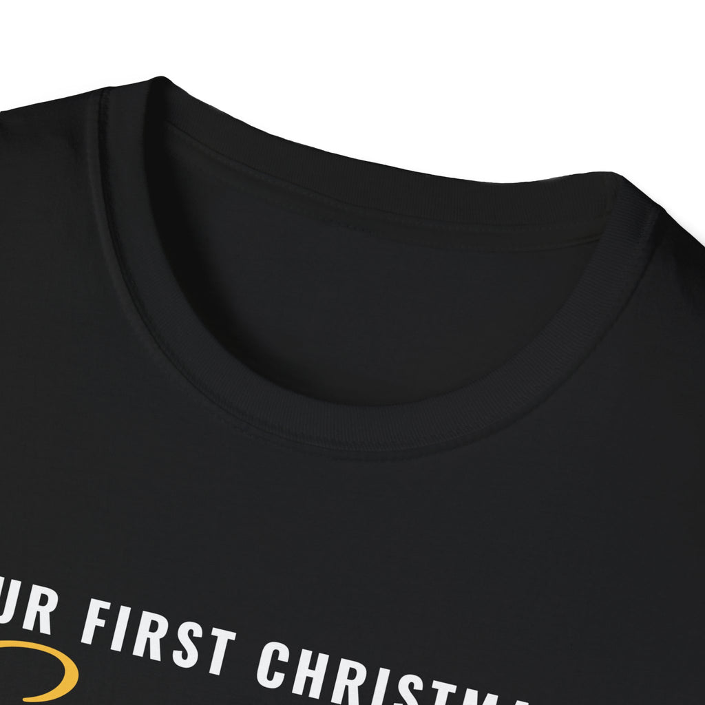 Our First Christmas Engaged 2026 T-Shirt – Gifted Porch, view 9