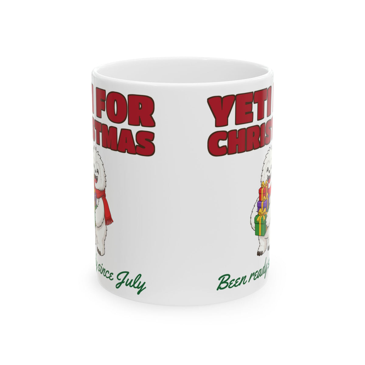 Yeti for Christmas Mug