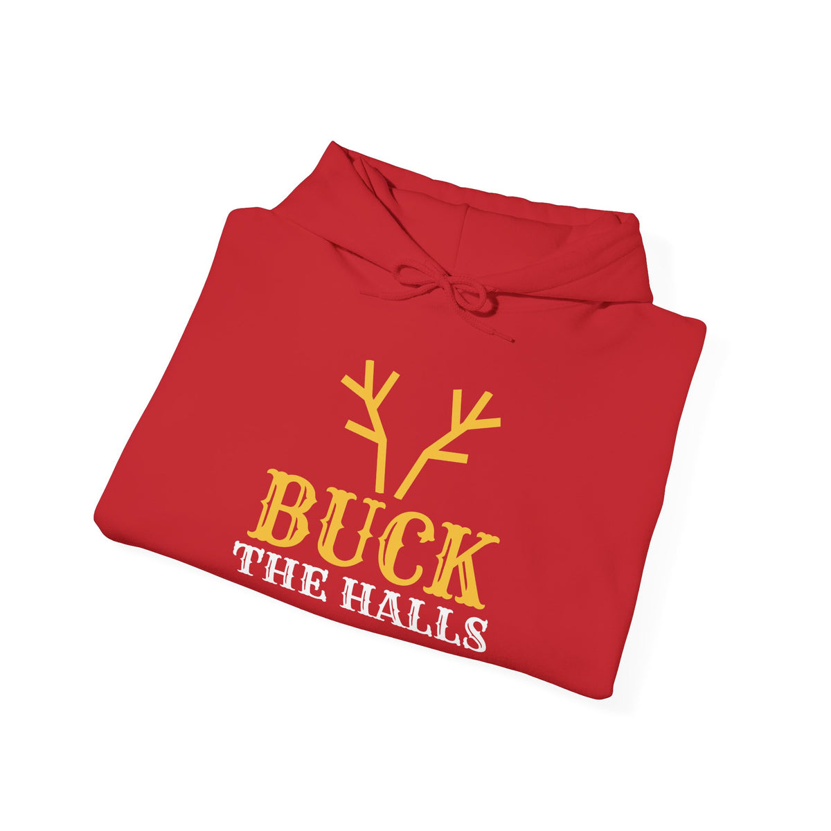 Buck The Halls Hoodie – hunting gift, photo 12