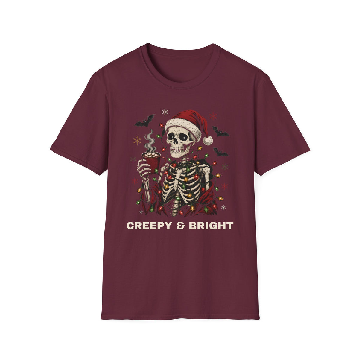 Creepy & Bright Skeleton Tee