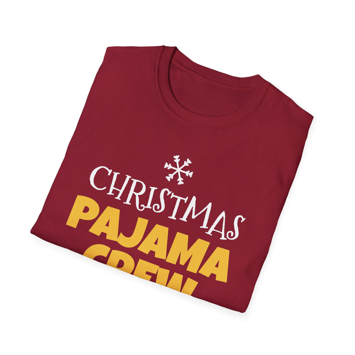 Christmas Pajama Crew T-Shirt Family Matching Holiday Group Photo Gift Tee – Gifted Porch