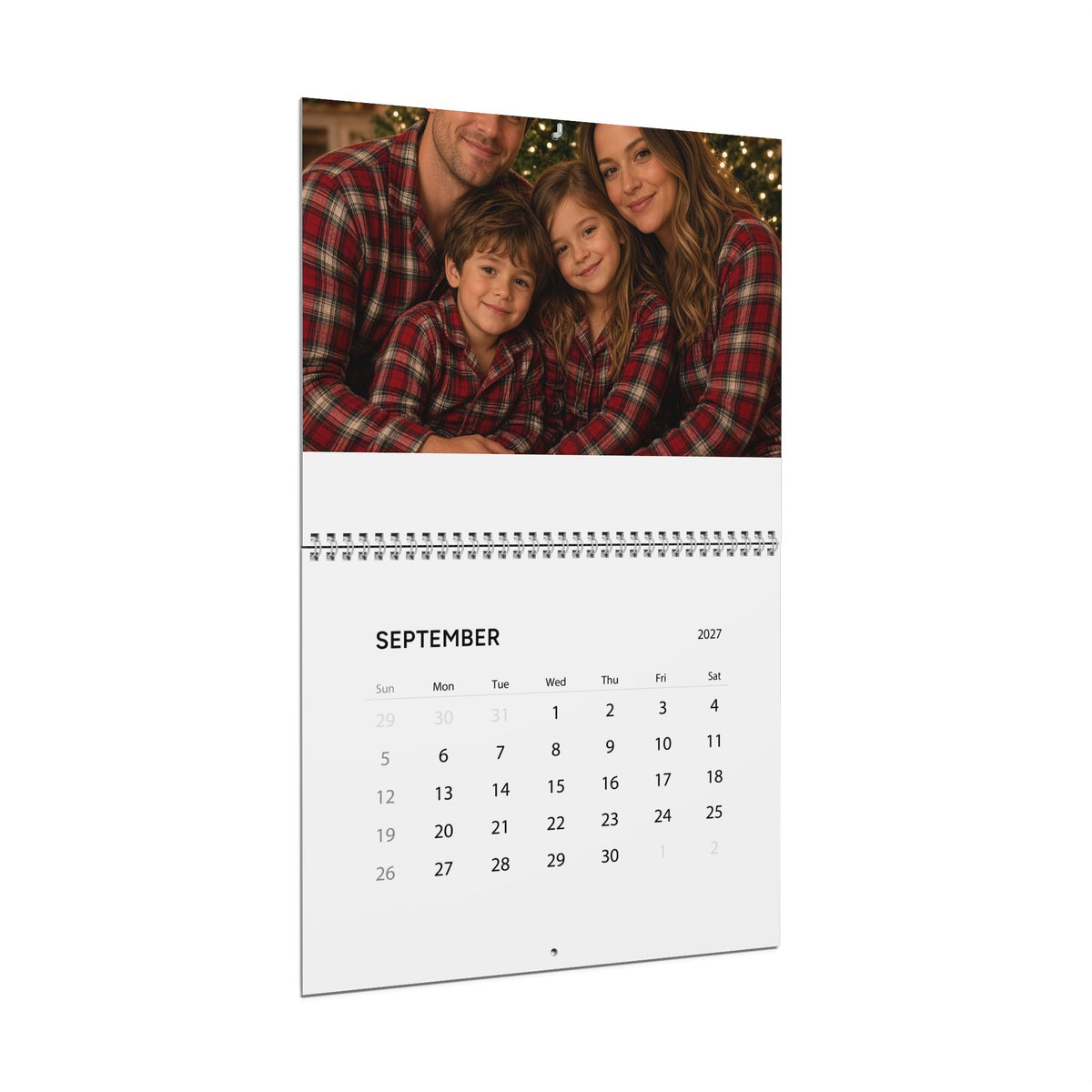 Custom Family Photo Calendar 2027