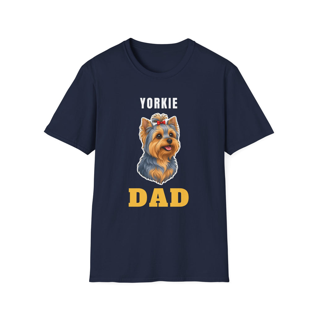 Yorkie Dog Dad Shirt – Gifted Porch, view 3