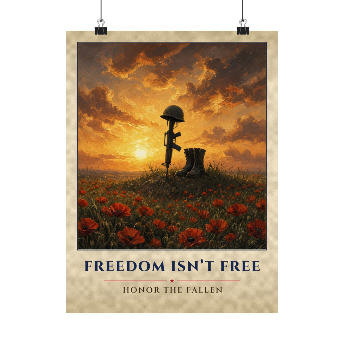 Freedom Isn't Free Poster