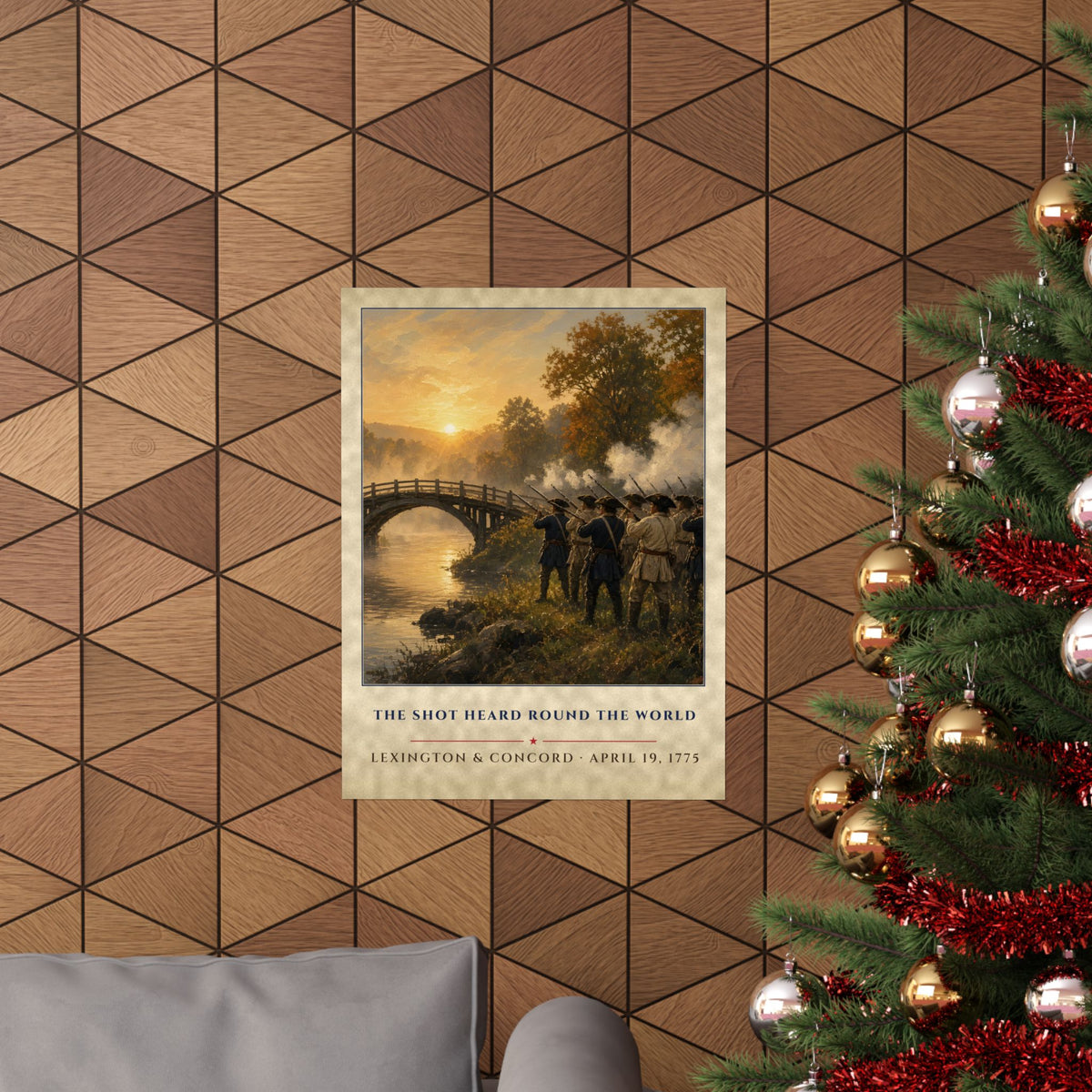 Shot Heard Round the World Poster