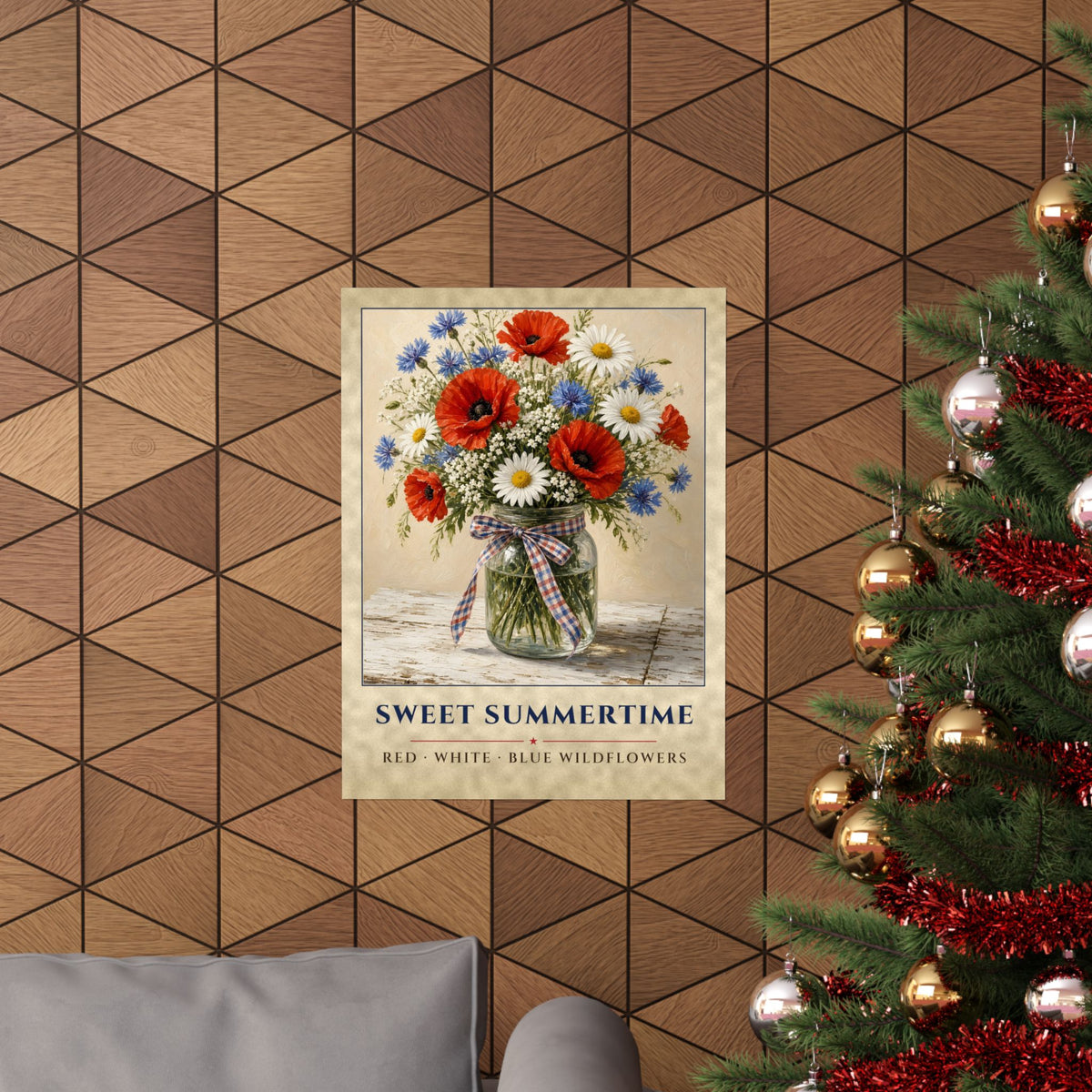 Summer Wildflowers Poster
