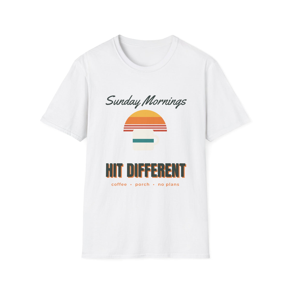 Sunday Mornings Hit Different Tee