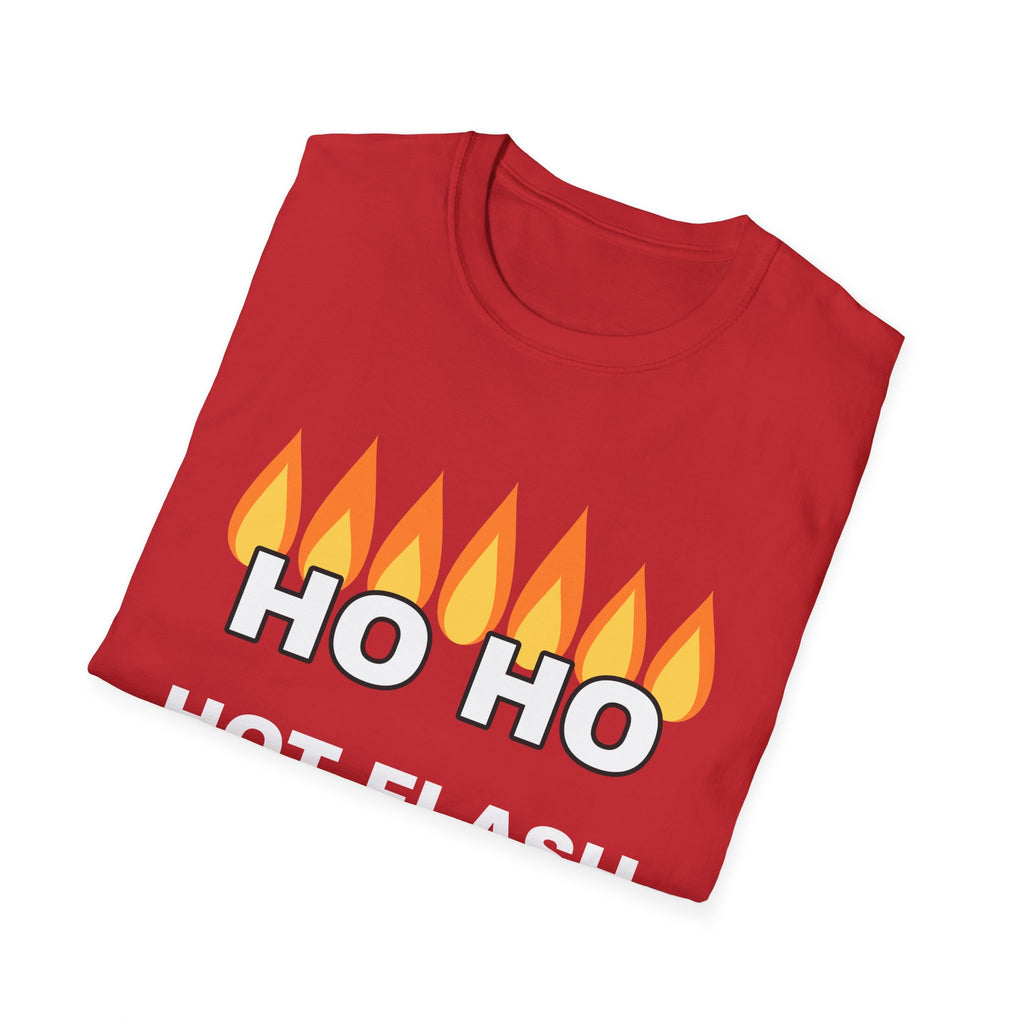 Ho Ho Hot Flash Funny Christmas T-Shirt – Gifted Porch, view 16