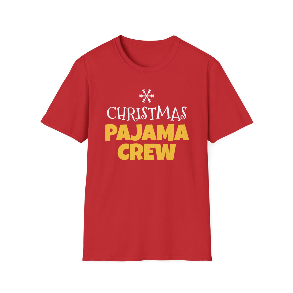 Christmas Pajama Crew T-Shirt Family Matching Holiday Group Photo Gift Tee – Gifted Porch