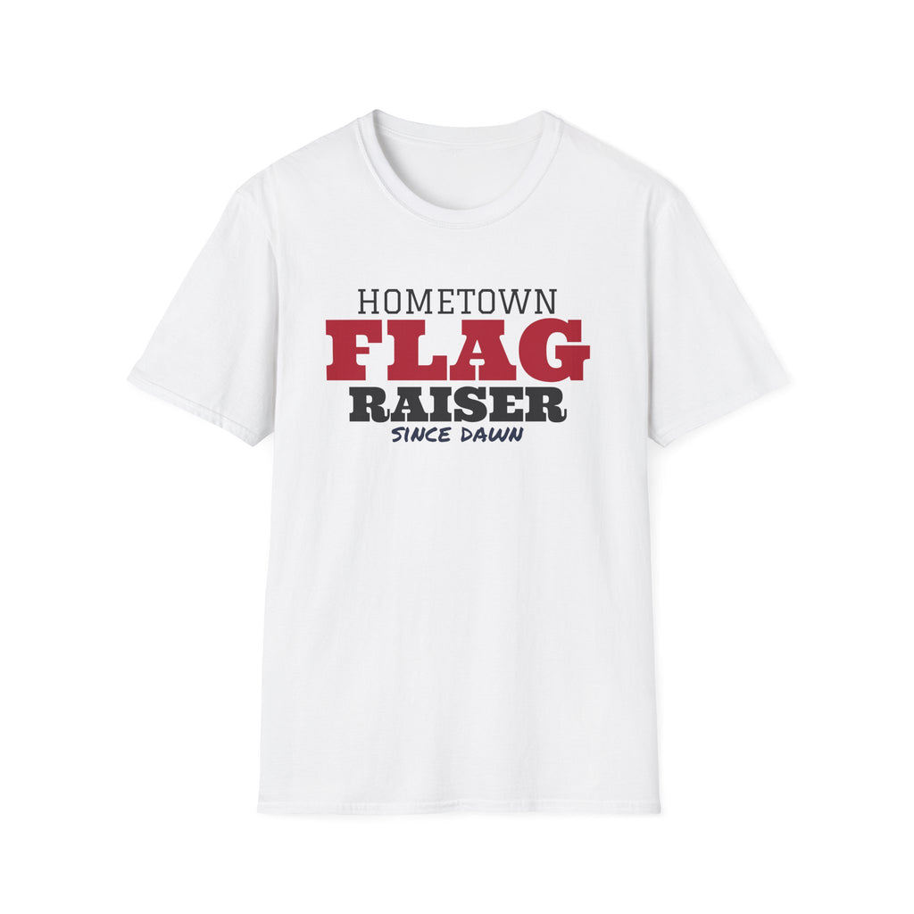 Hometown Flag Raiser Patriotic T-Shirt – Gifted Porch, view 1