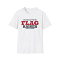 Hometown Flag Raiser Patriotic T-Shirt – Gifted Porch, view 1