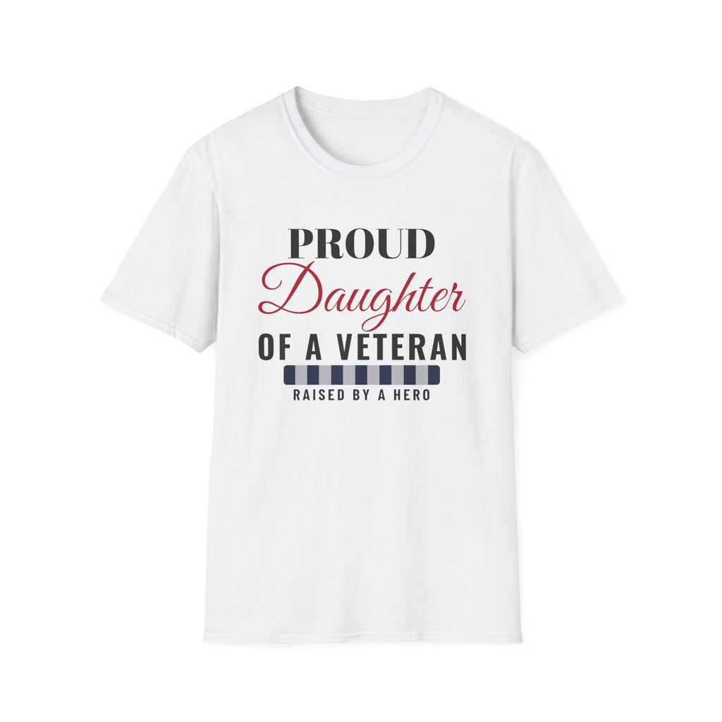 Proud Daughter Of A Veteran T-Shirt – Gifted Porch, view 1