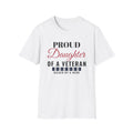 Proud Daughter Of A Veteran T-Shirt – Gifted Porch, view 1