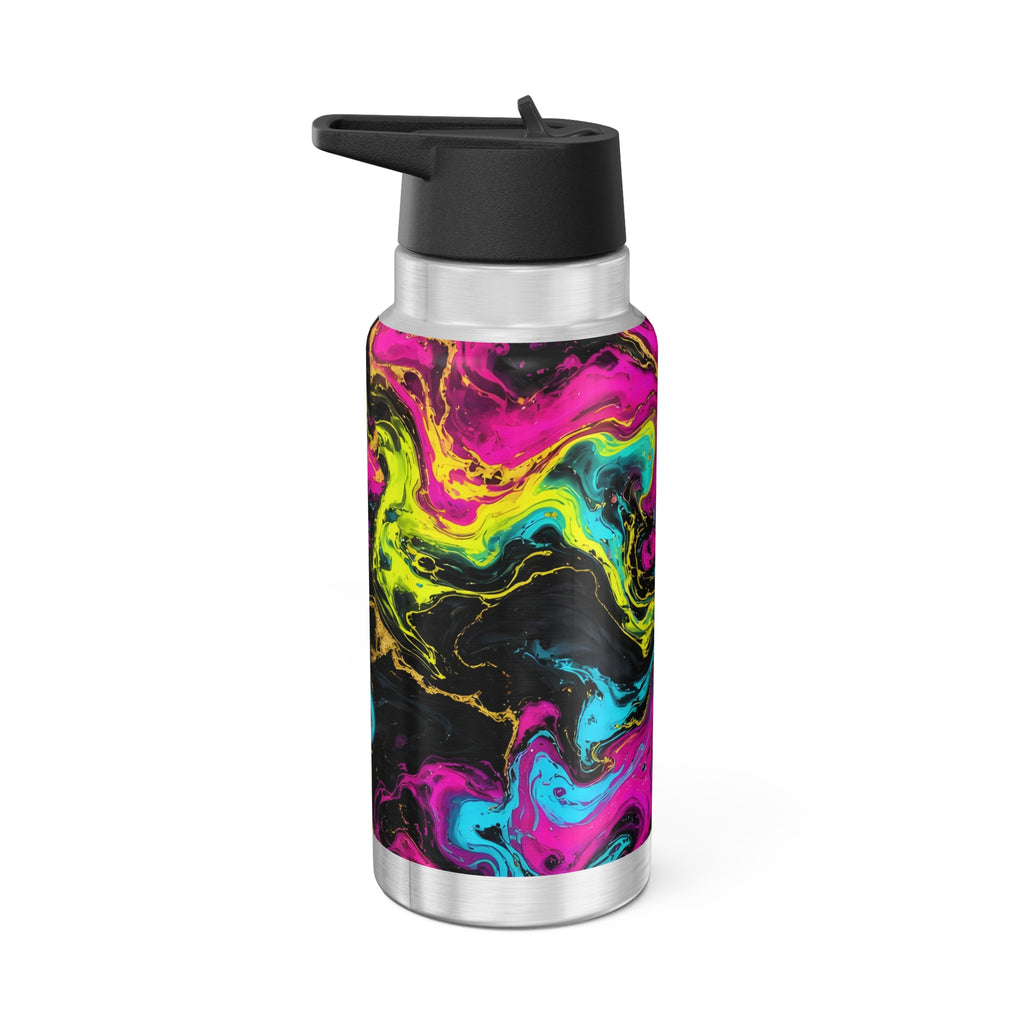 Neon Marble 32oz Tumbler