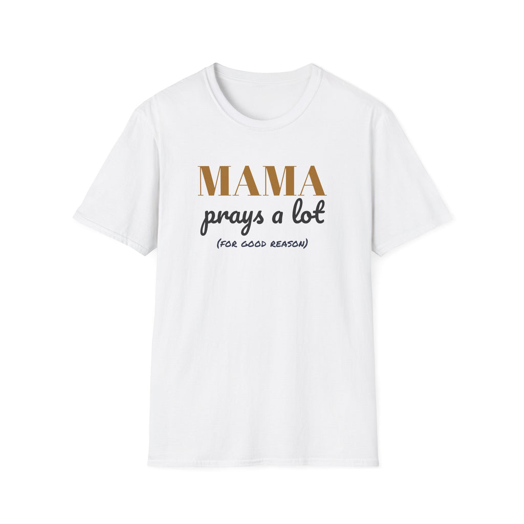 Mama Prays A Lot Christian Mom T-Shirt Faith Mother Gift – Gifted Porch, view 1