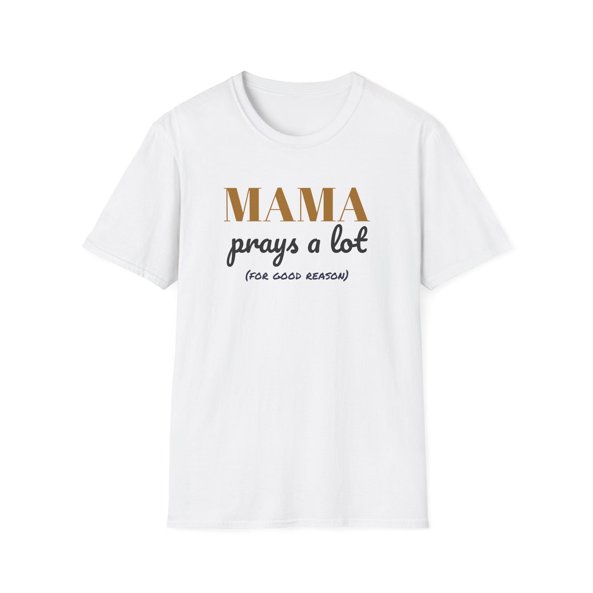 Mama Prays A Lot Christian Mom T-Shirt Faith Mother Gift – Gifted Porch, view 1