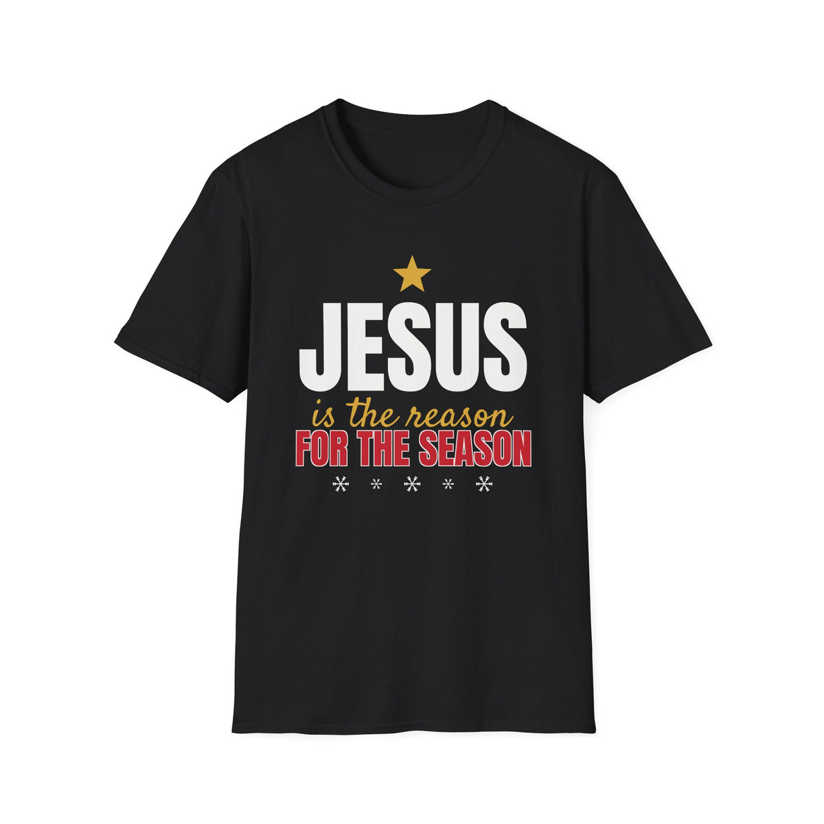 Jesus Is the Reason for the Season Christian Christmas T-Shirt Faith Gift Tee – Gifted Porch