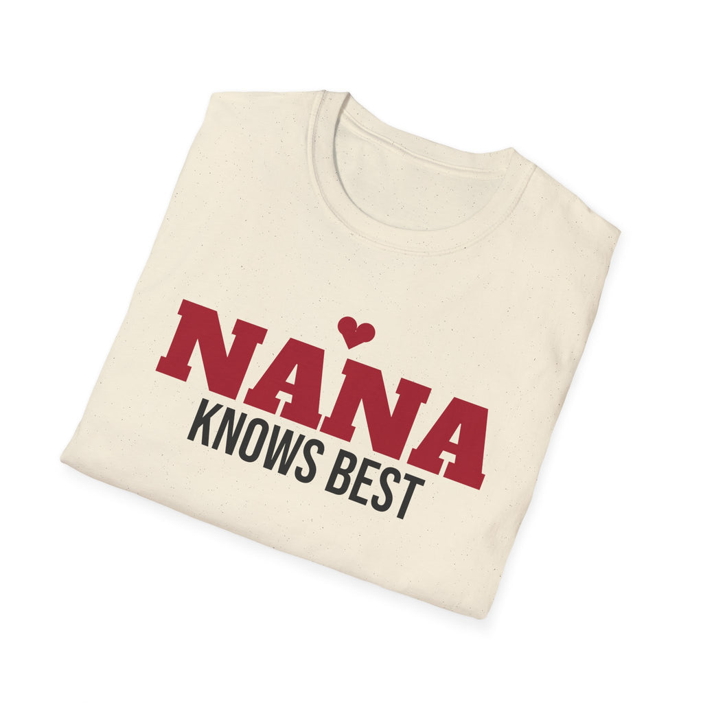 Nana Knows Best T-Shirt Funny Grandma Gift Tee Mothers Day Christmas – Gifted Porch