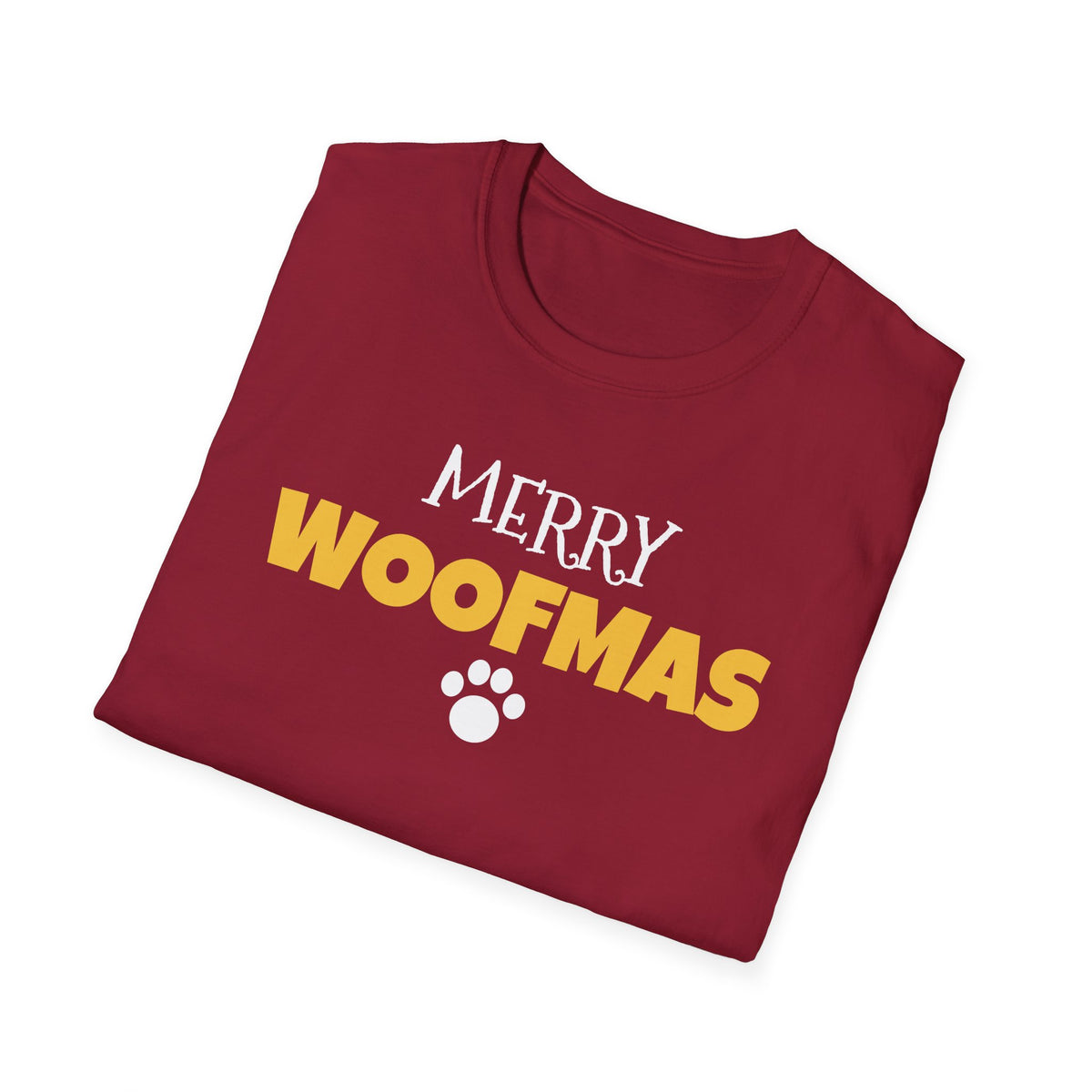 Merry Woofmas Funny Dog Christmas T-Shirt Dog Mom Dog Dad Holiday Gift Tee – Gifted Porch