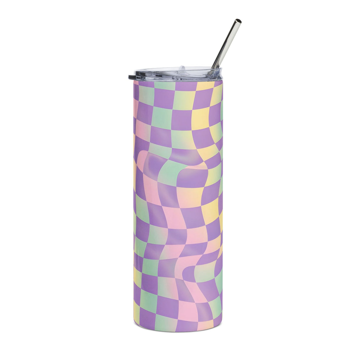 Warped Checkers 20oz Tumbler