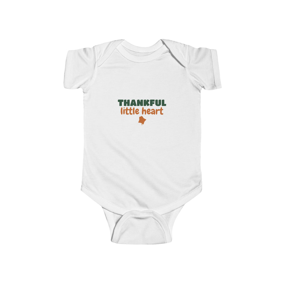 Thankful Little Heart Onesie / Baby Bodysuit