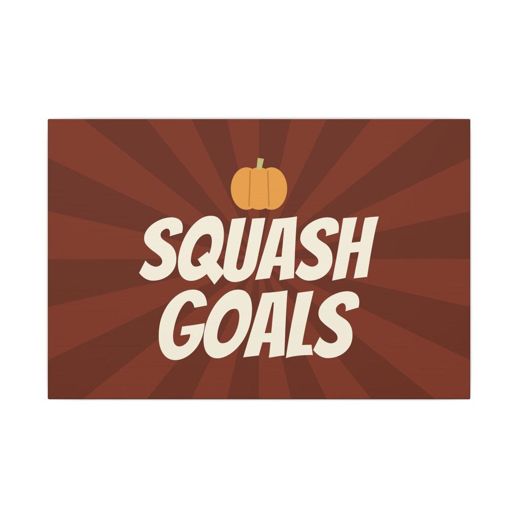 Squash Goals Canvas